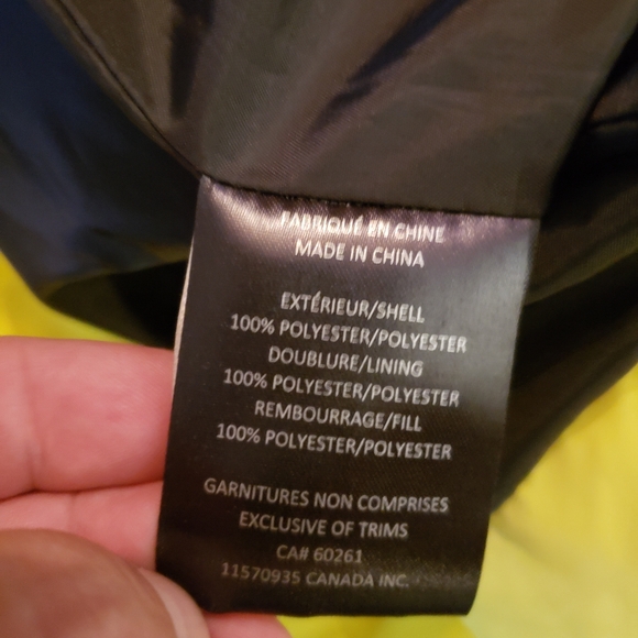 Men's Large Extra Puffy Puffer Coat - Great Clean Used Condition - Picture 6 of 6